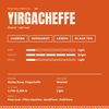 Yirgacheffe – tasting profile